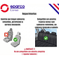 Fundas Cubre Asiento Sparco PVC Negro SPS405PVCRD - Miniatura 2