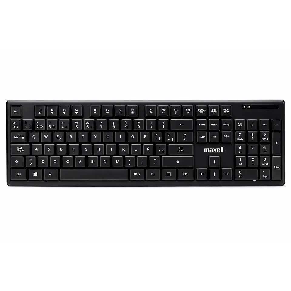 Teclado Inalámbrico Maxell Slim Multifuncional WKB-20 1