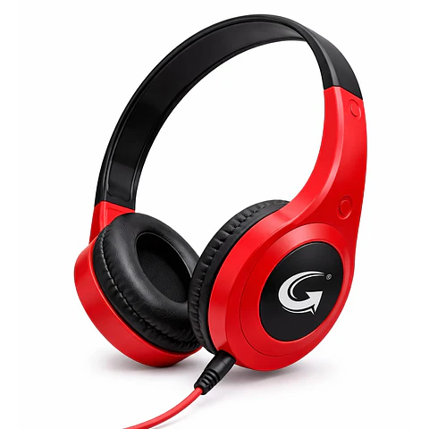 Audífono Cableados Digilife DGL-450025 3.5mm Rojo