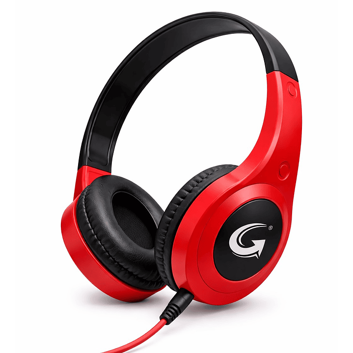 Audífono Cableados Digilife DGL-450025 3.5mm Rojo 1