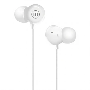 Audífonos Maxell INBAX USB-C Con Mic In Ear Tipo C Blanco