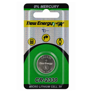 Pila Unitaria CR2330 New Energy 3v Litio