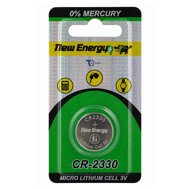 Pila Unitaria CR2330 New Energy 3v Litio 1