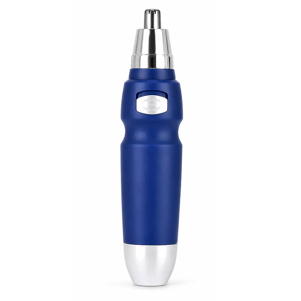 Maquina Depiladora Nasal Cortadora De Pelos Nariz Orejas Azul 2