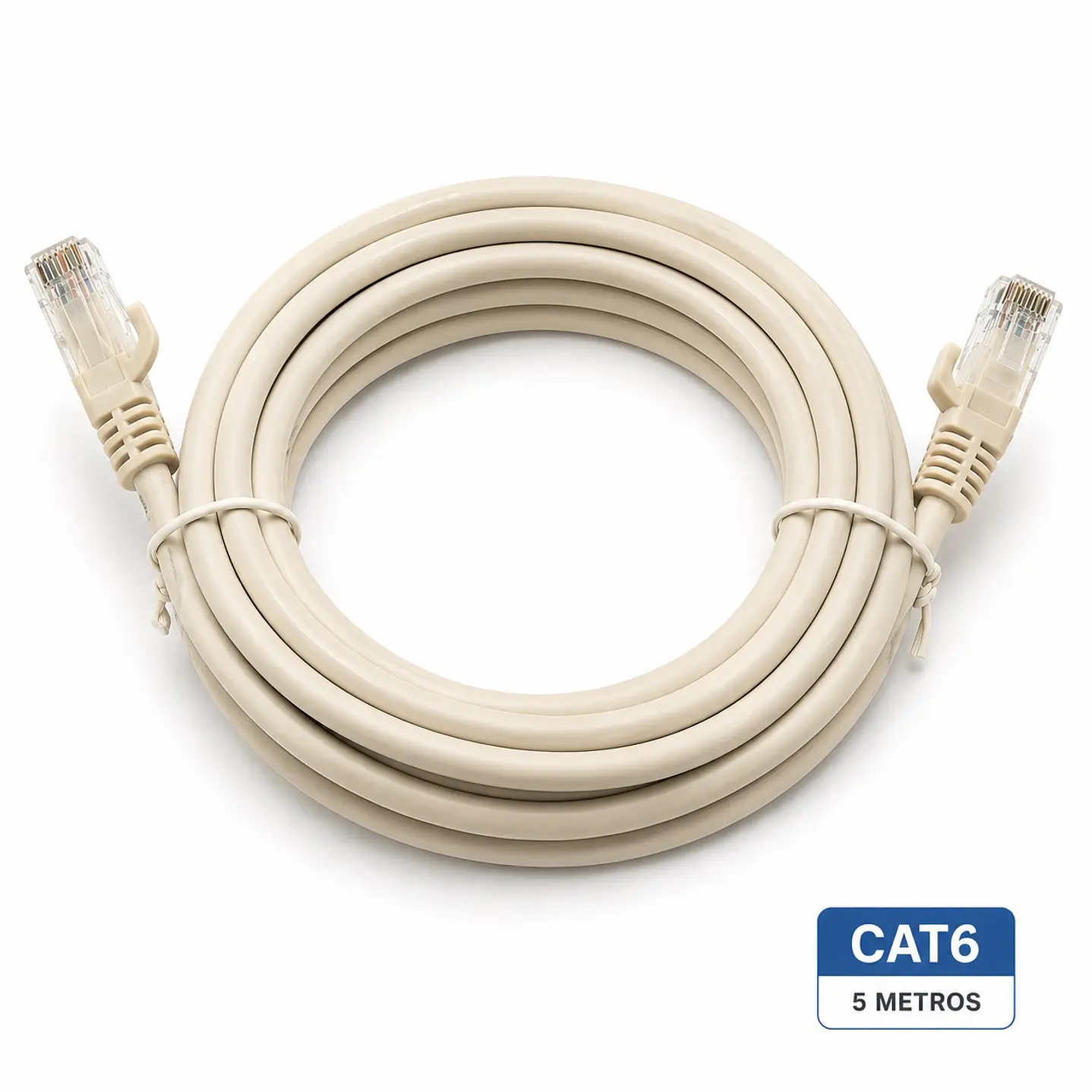 Cable de Red Target 5 mts Patch Cord UTP Cat 6 2