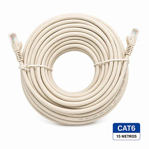 Cable de Red Target 15 mts Patch Cord UTP Cat 6
