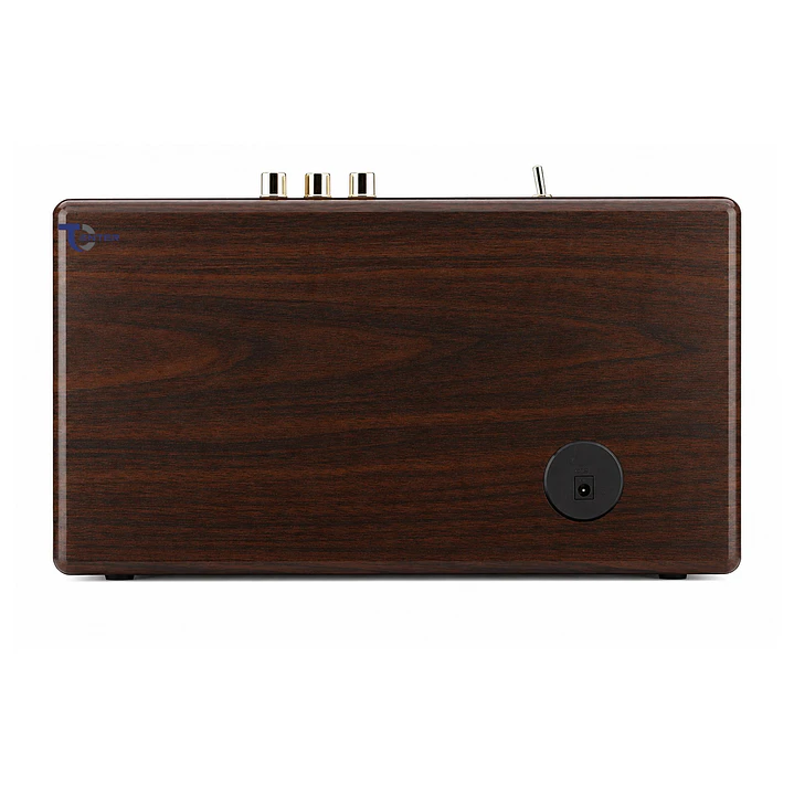 Parlante BT Retro Dblue 30w Inalámbrico DBRP273 Café 4