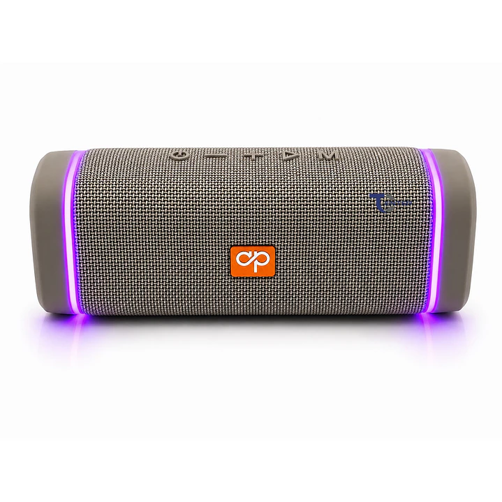 Parlante BT Audiopro 10w Inalámbrico TWS Led AP02102GR Gris 7
