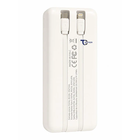 Batería Portátil Powerbank 20.000 Tecnolab 22.5w TL539W