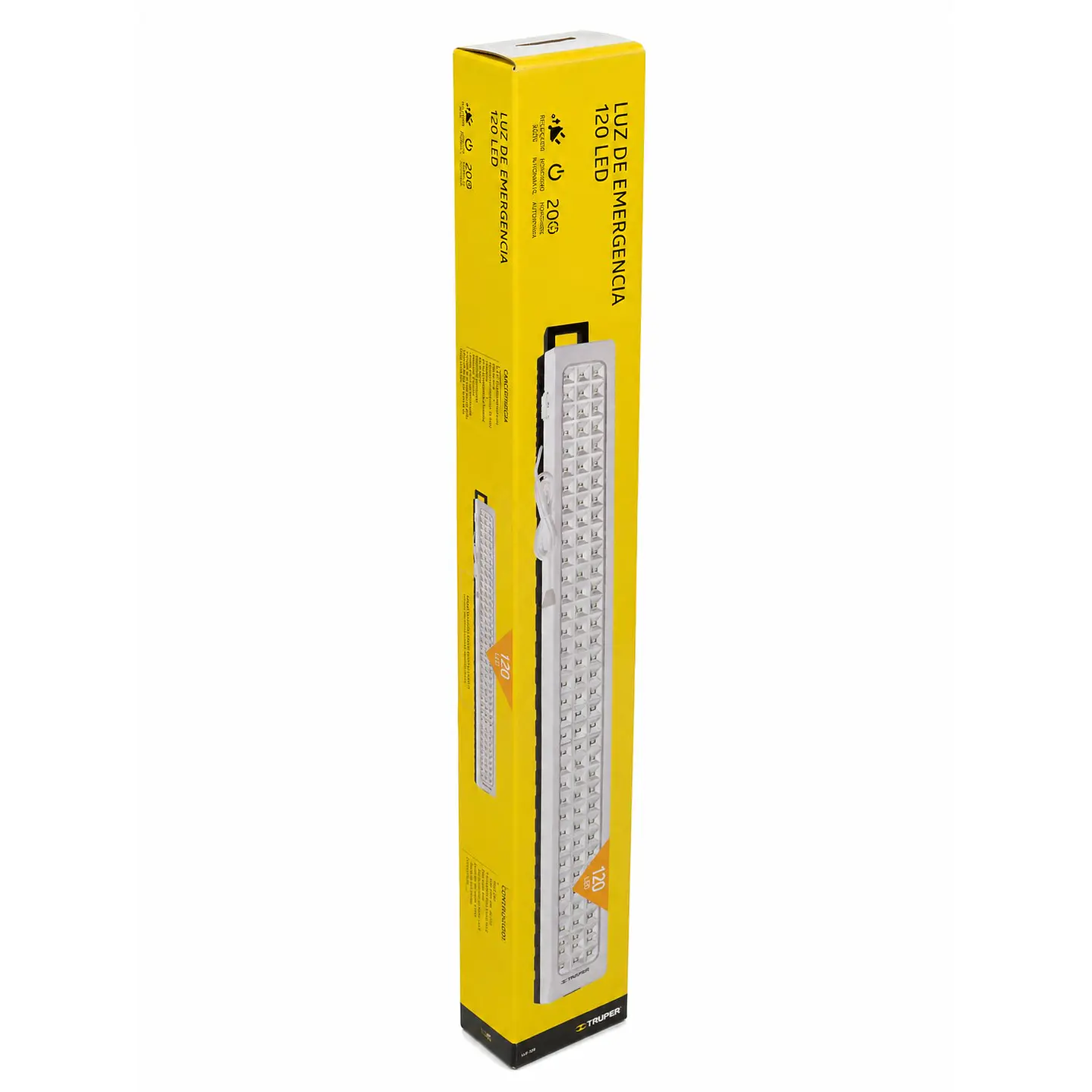 Lampara de emergencia 120 Led Tecnolab Recargable 3