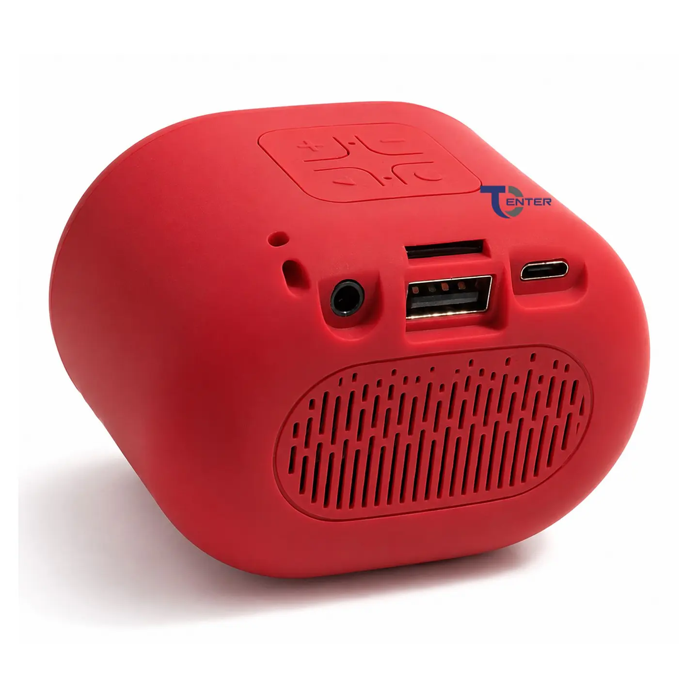 Mini Parlante Inalambrico Bt Portátil HP BTS01 Rojo 3
