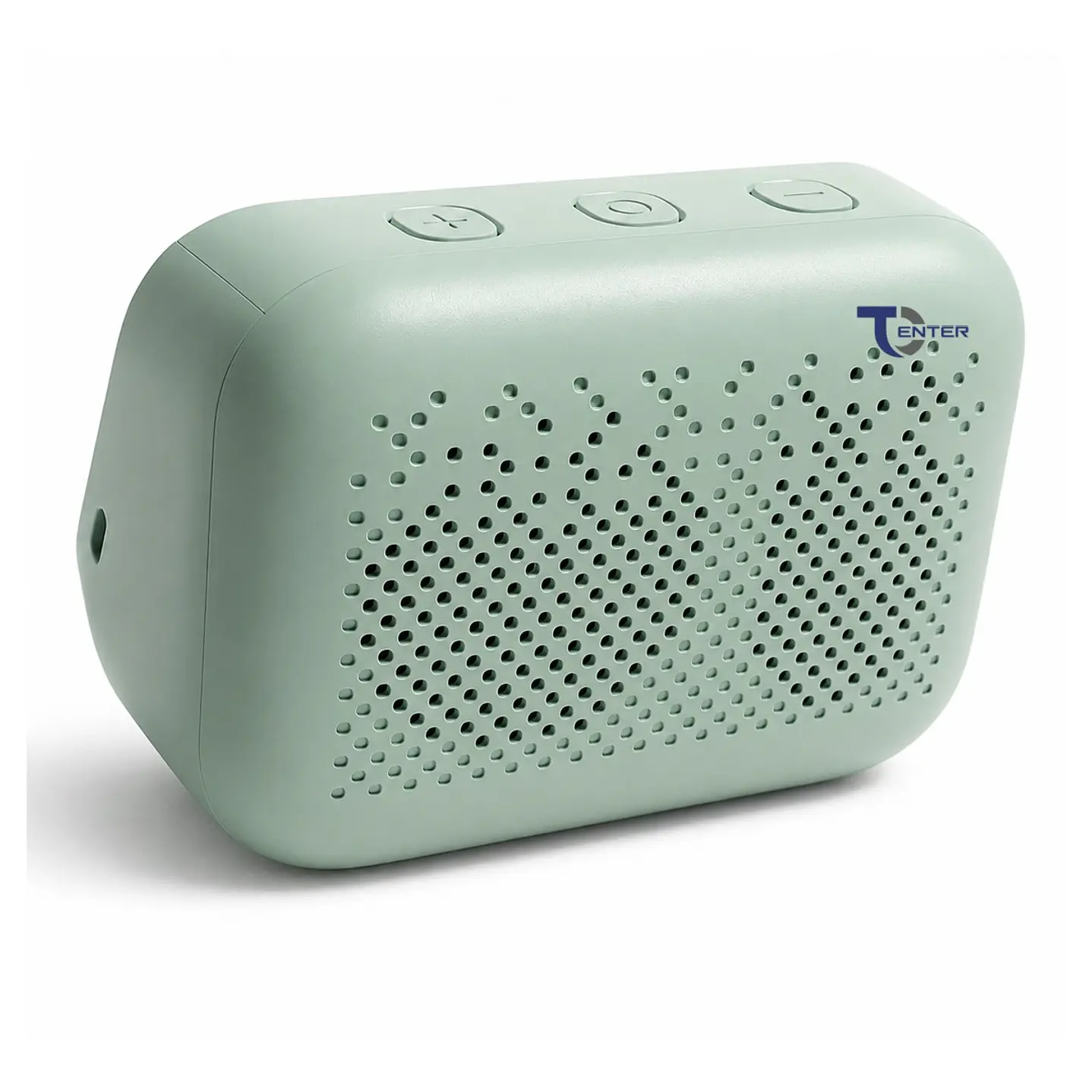 Reloj Despertador Parlante BT Lenovo TS13 Verde 2