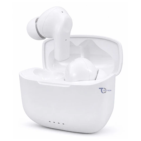 Audífonos Inalámbricos Bt In-Ear Tecnolab TL566W Blancos