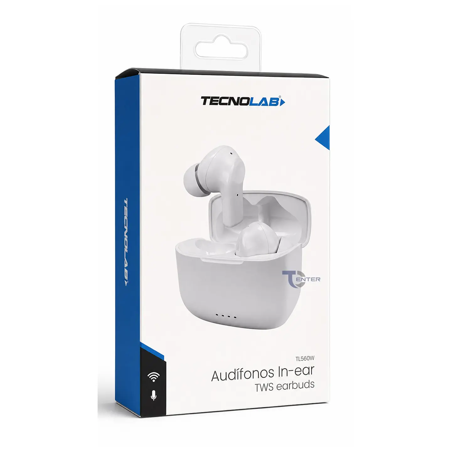 Audífonos Inalámbricos Bt In-Ear Tecnolab TL566W Blancos 3