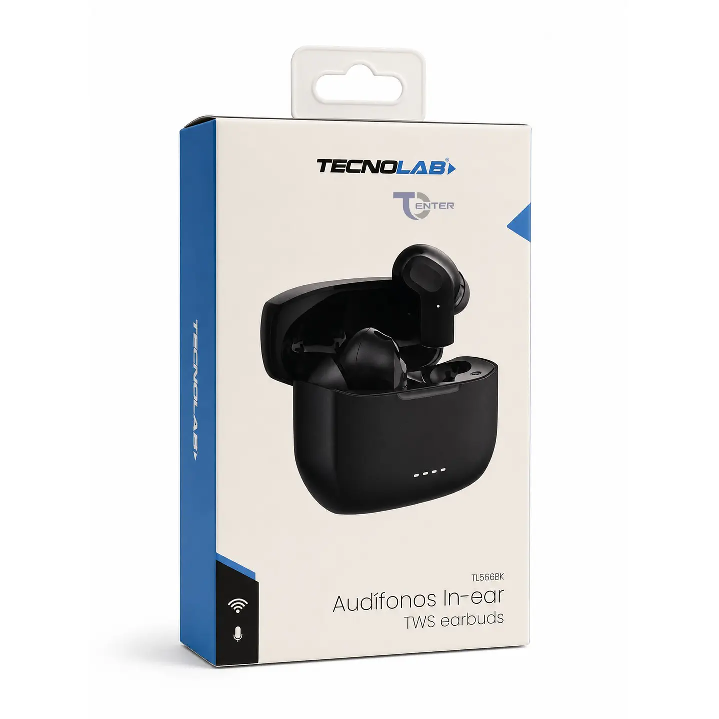 Audífonos Inalámbricos Bt In-Ear Tecnolab TL566BK Negro 3