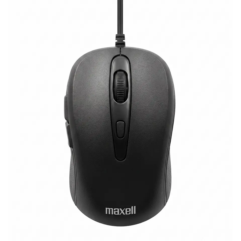 Mouse Óptico 5 Botones USB Maxell MOWR-105 Negro 1