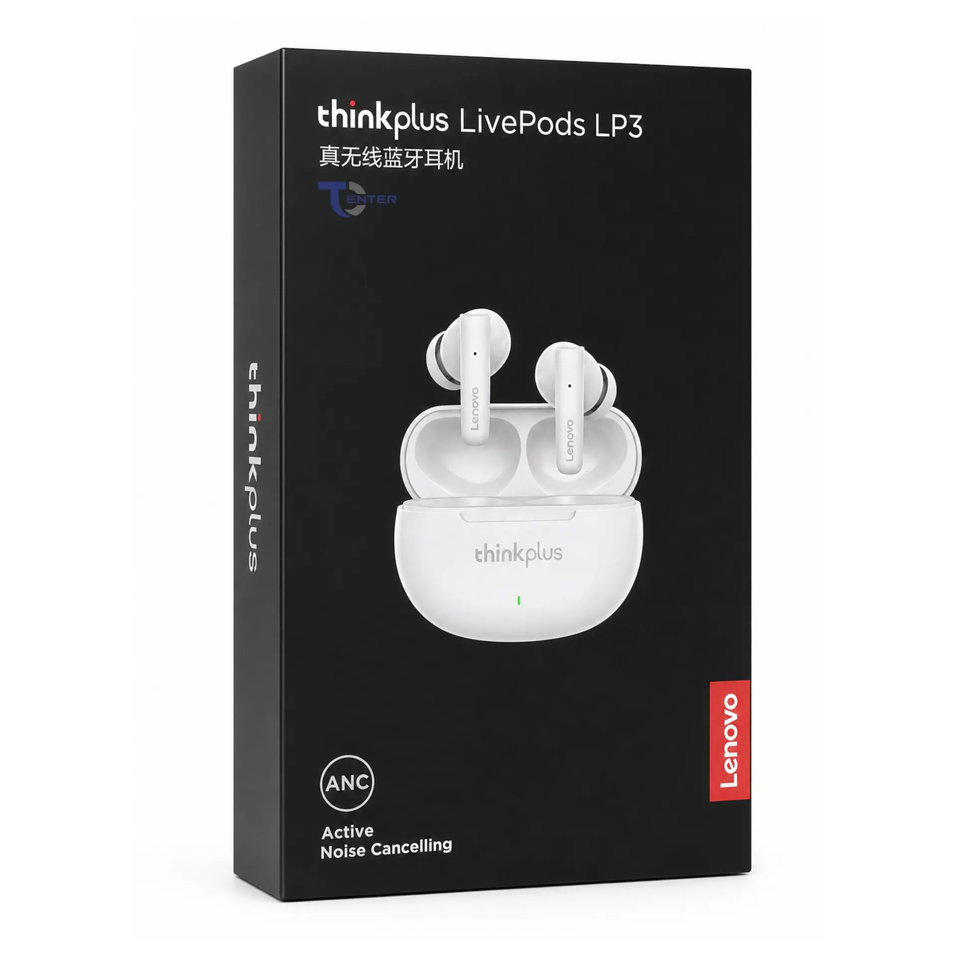 Audífonos Lenovo ThinkPlus LivePods LP3 Bt 5.2 ANC Blancos 2