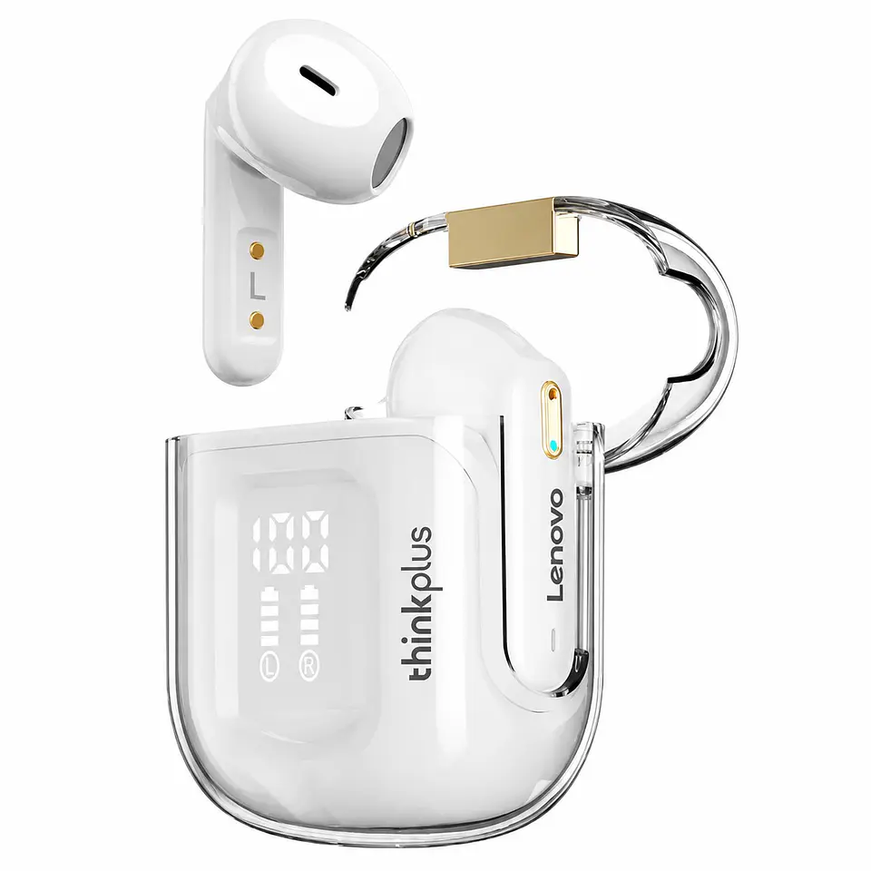 Audífonos Bt Lenovo ThinkPlus LivePods LP6 Pro Blancos 3