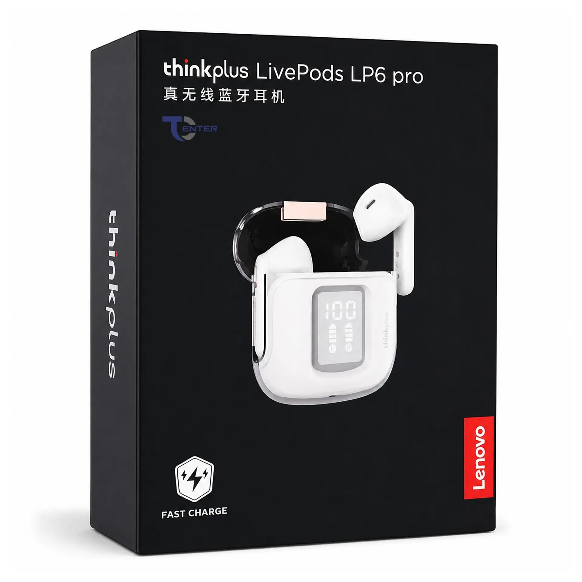 Audífonos Bt Lenovo ThinkPlus LivePods LP6 Pro Blancos 4
