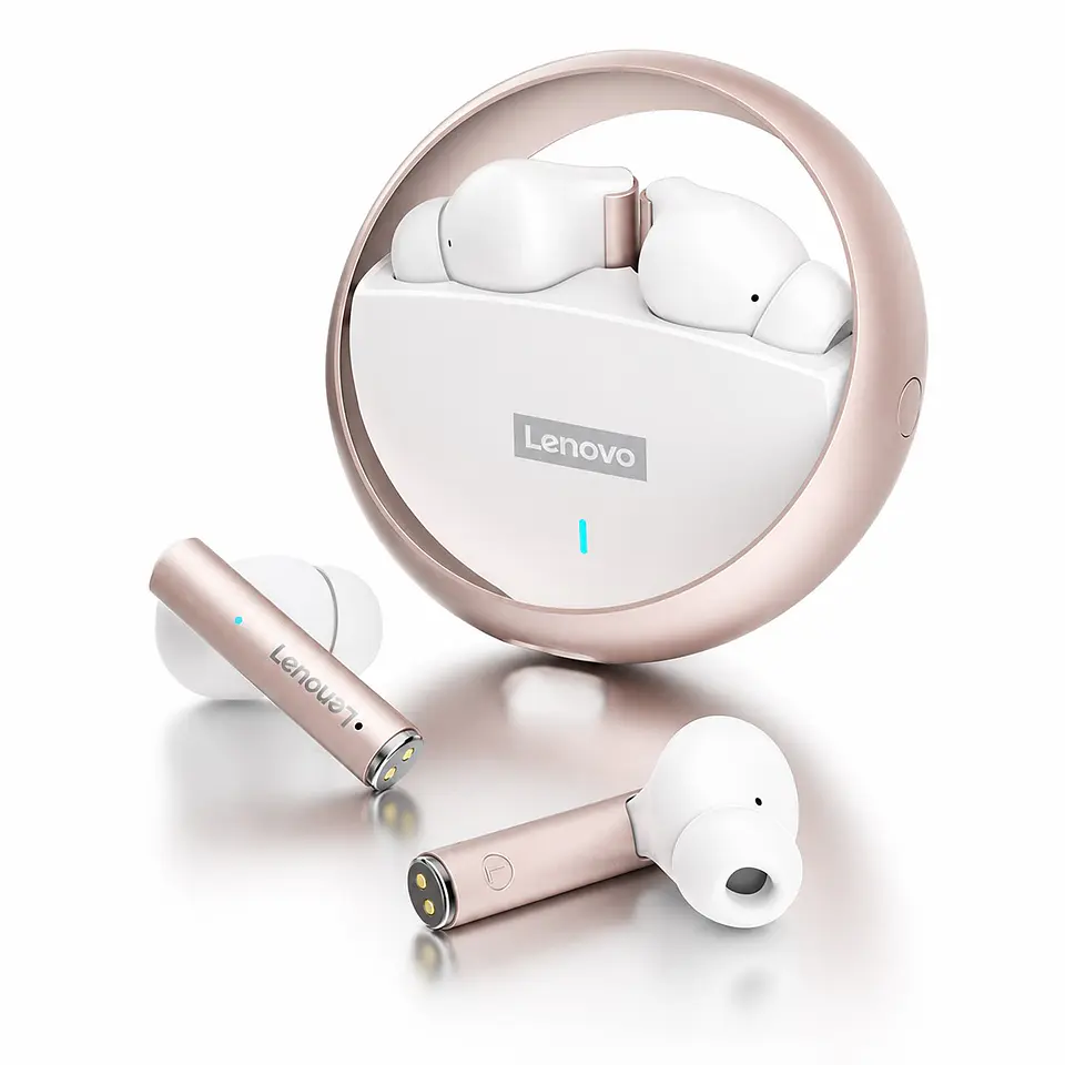 Audífonos Lenovo ThinkPlus LivePods LP60 Gold Pink 2