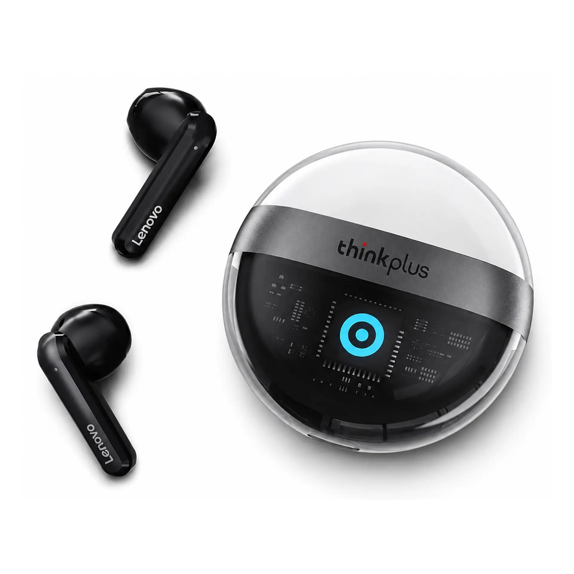 Audífonos Bt Lenovo Thinkplus LivePods T40 Negros 4
