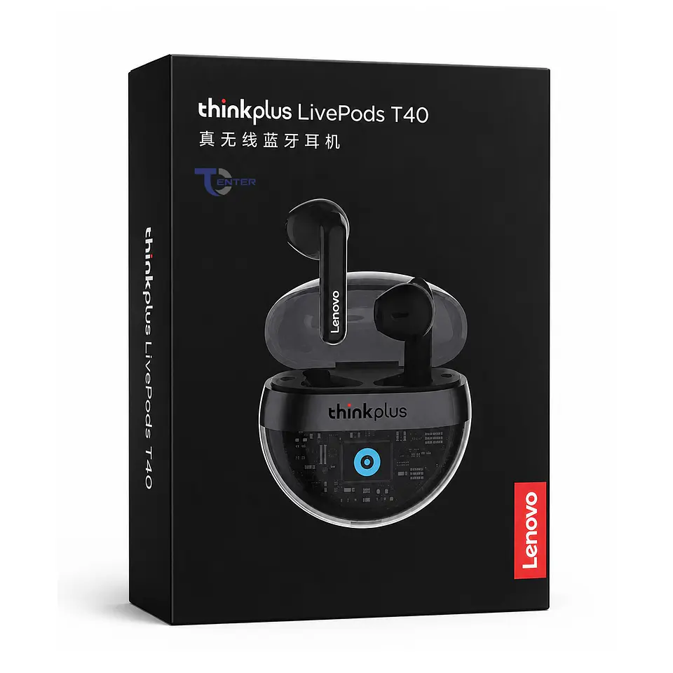 Audífonos Bt Lenovo Thinkplus LivePods T40 Negros 7