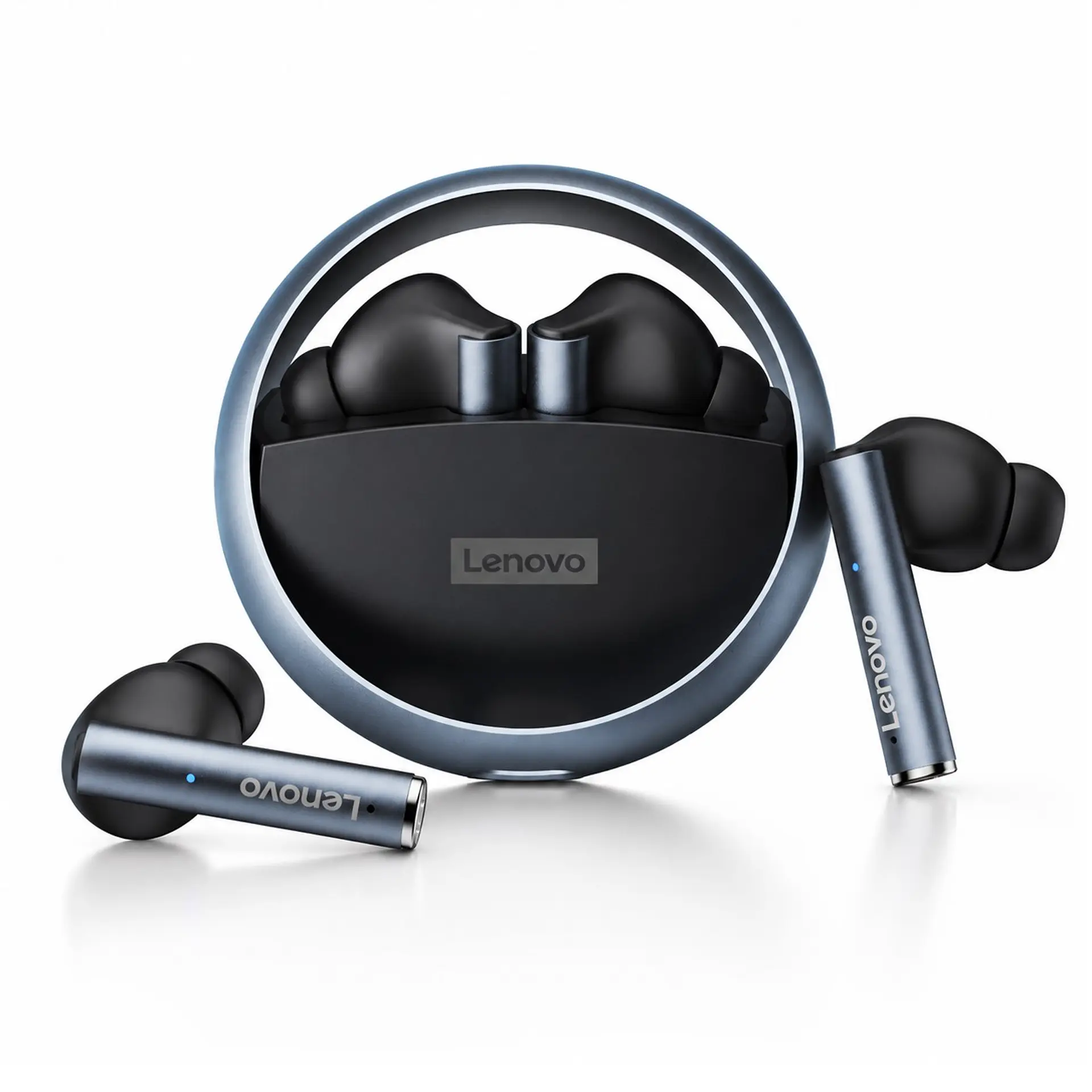 Audífonos Bt Lenovo thinkplus LivePods LP60 Negros 3