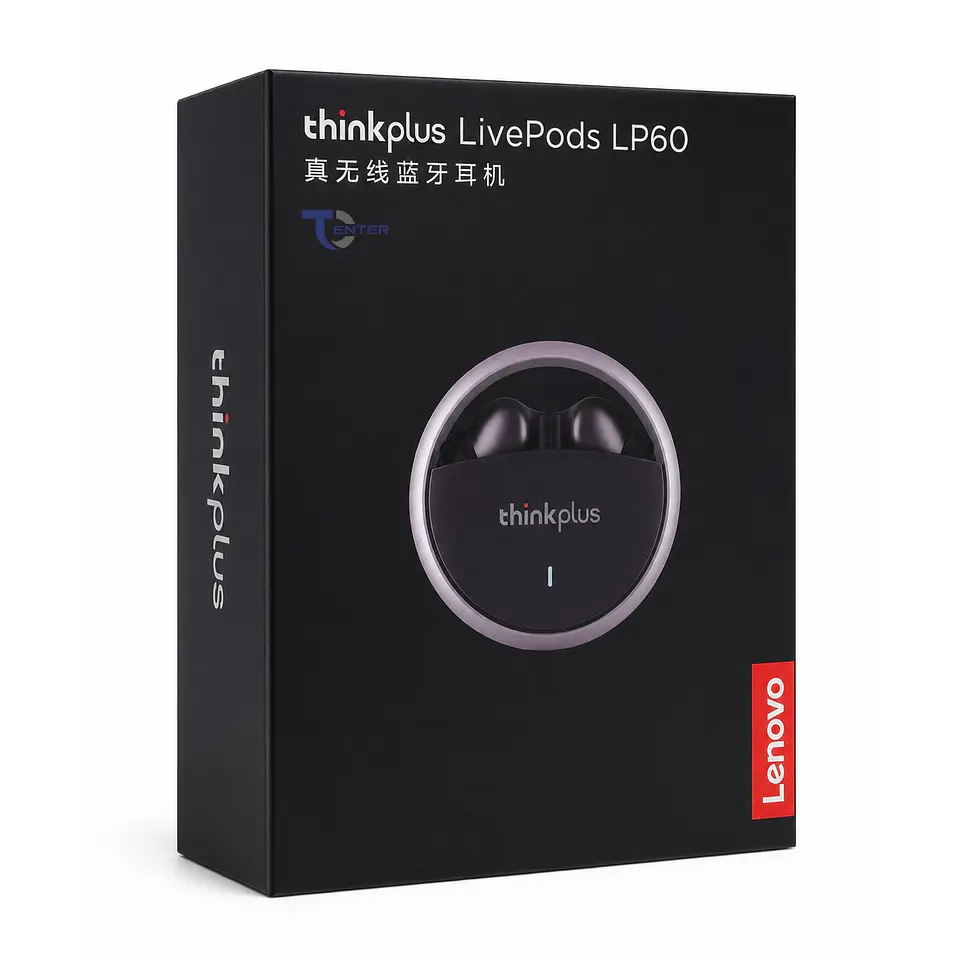Audífonos Bt Lenovo thinkplus LivePods LP60 Negros 4