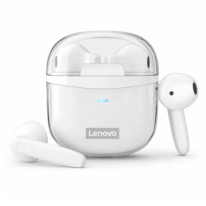 Audífonos Bt Lenovo ThinkPlus LivePods XT96 Blancos 2