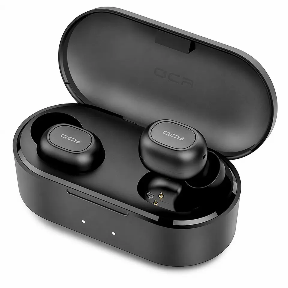 Audífonos QCY T2C True Wireless AirBuds Negros 2