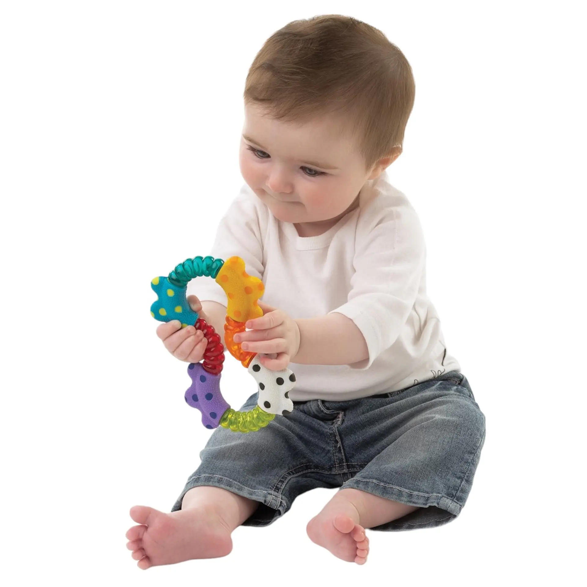 Sonajero Mordedor Click Twist Rattle Playgro 2