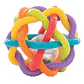 Pelota Sonajero Multicolor Bendy Playgro - Miniatura 1