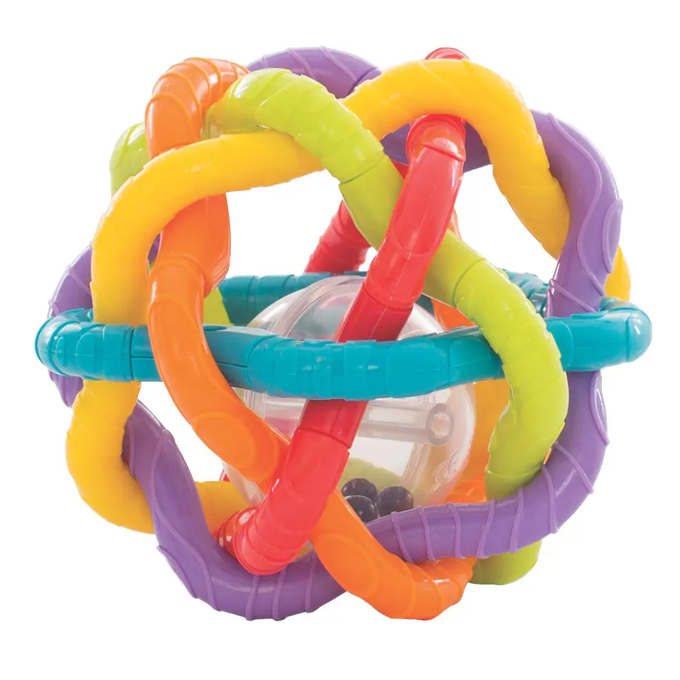Pelota Sonajero Multicolor Bendy Playgro 1