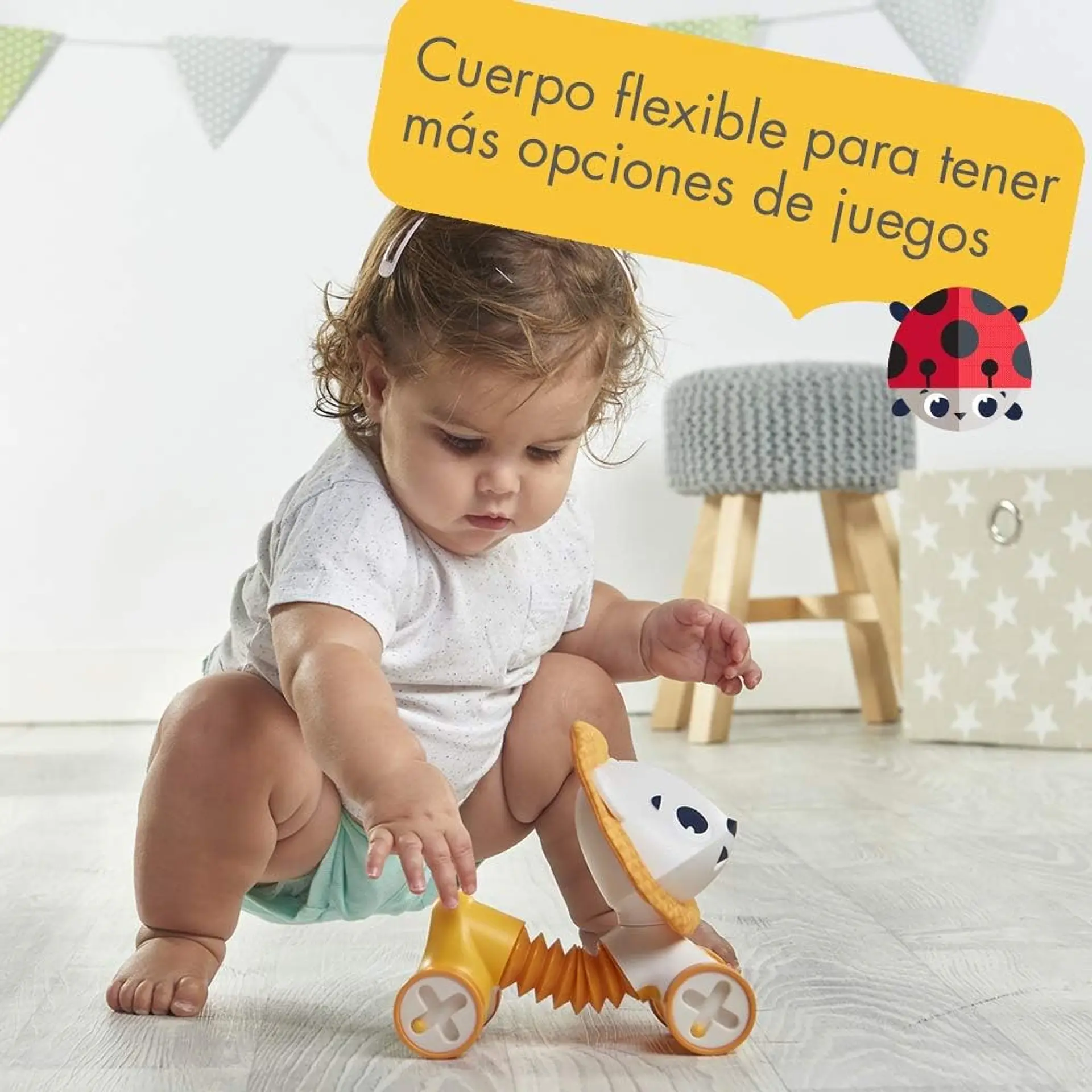 Juguete Leonardo León Rodador Tiny Love 5