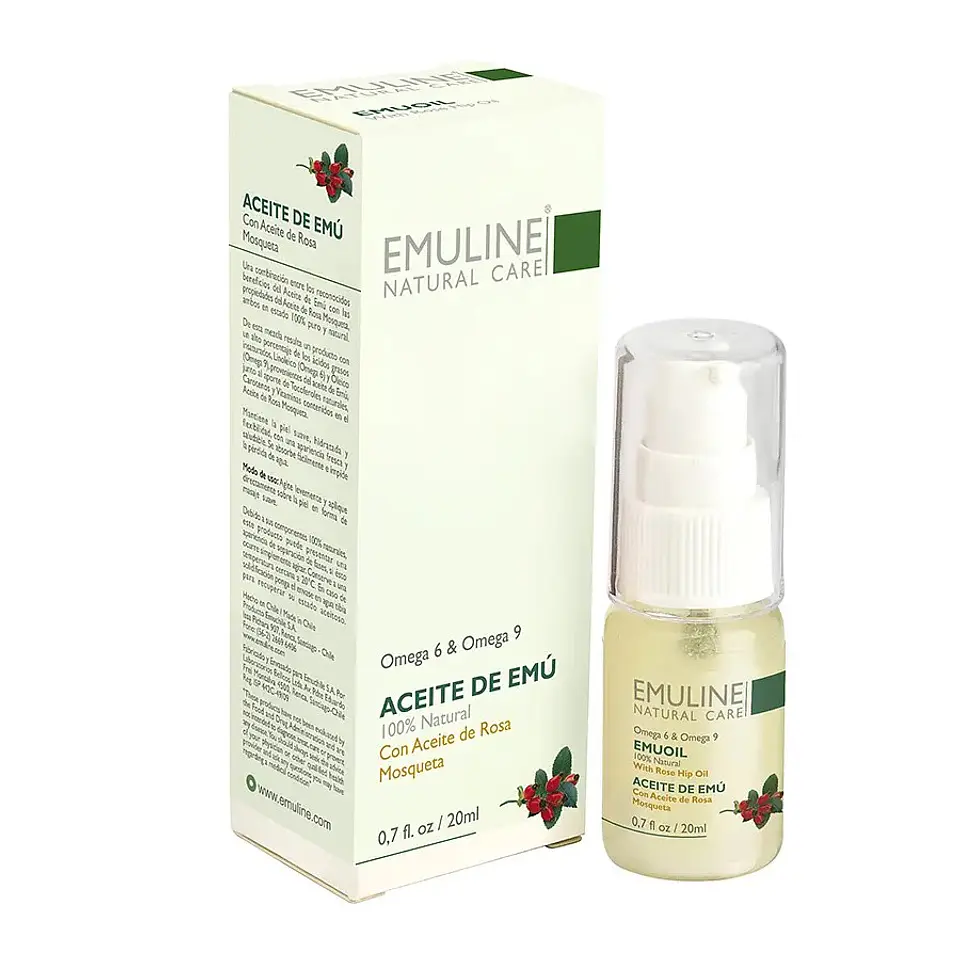 Emuline Aceite Emu Con Rosa Mosqueta 20ml  1