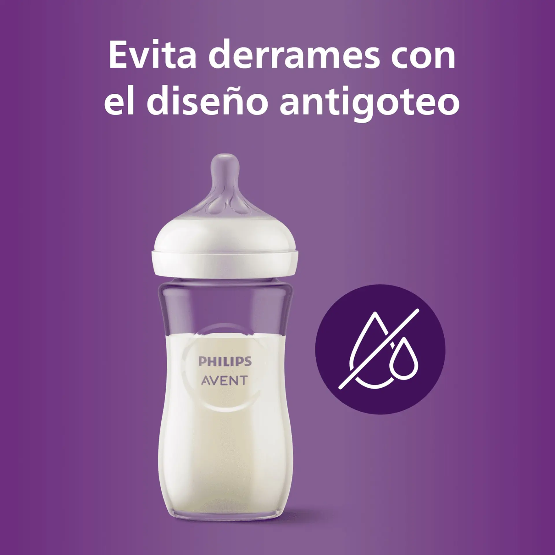 Mamadera Vidrio Natural 3.0 Avent 240Ml SCY933/01 5