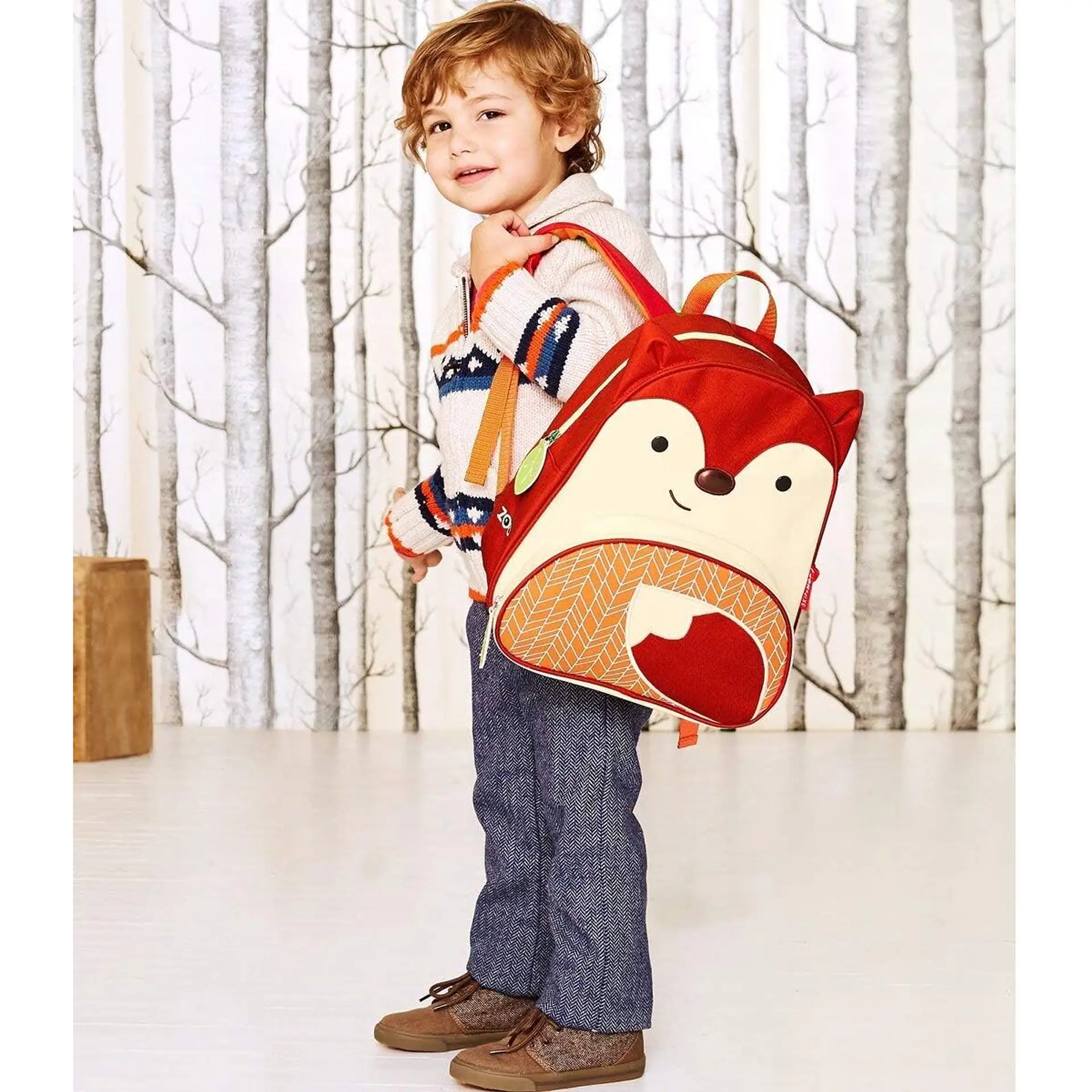 Mochila Zoo Little Kid Backpack-Fox Tiny Love 4