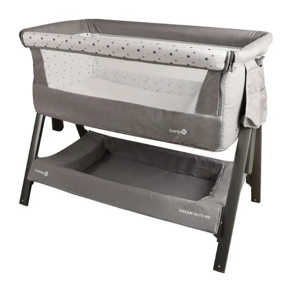Cuna Colecho Safety 1st Dream With Me Gris 1