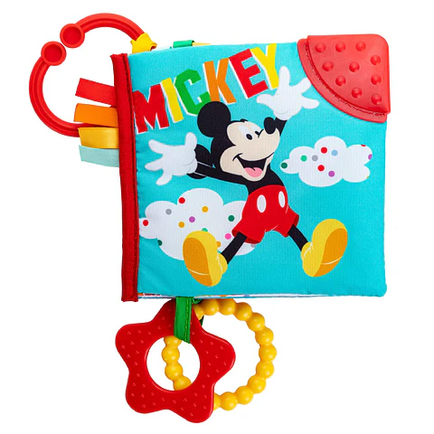 Libro Sensorial Disney Con Mordedor Mickey 