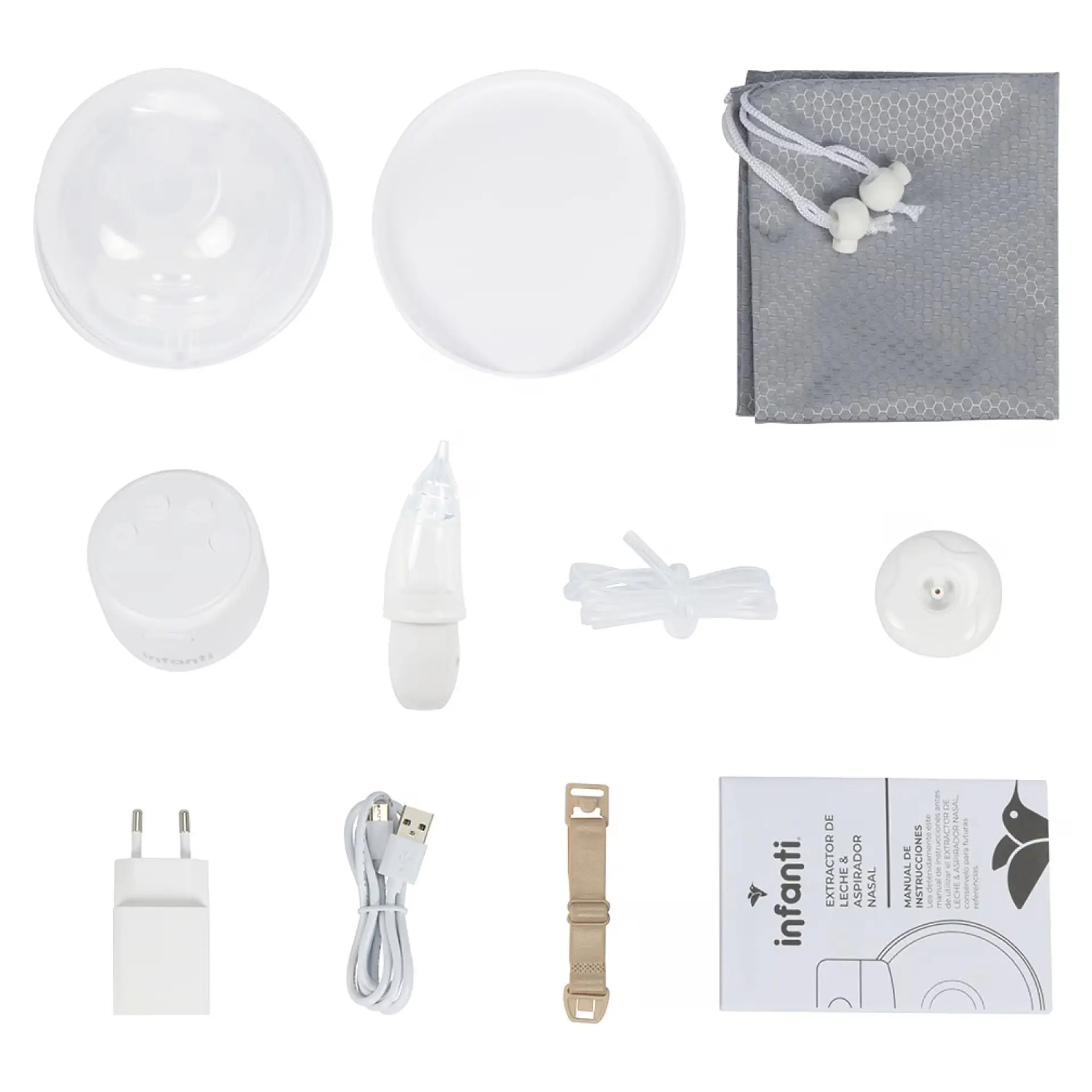 Extractor Leche Verona + Aspirador Nasal Infanti 7