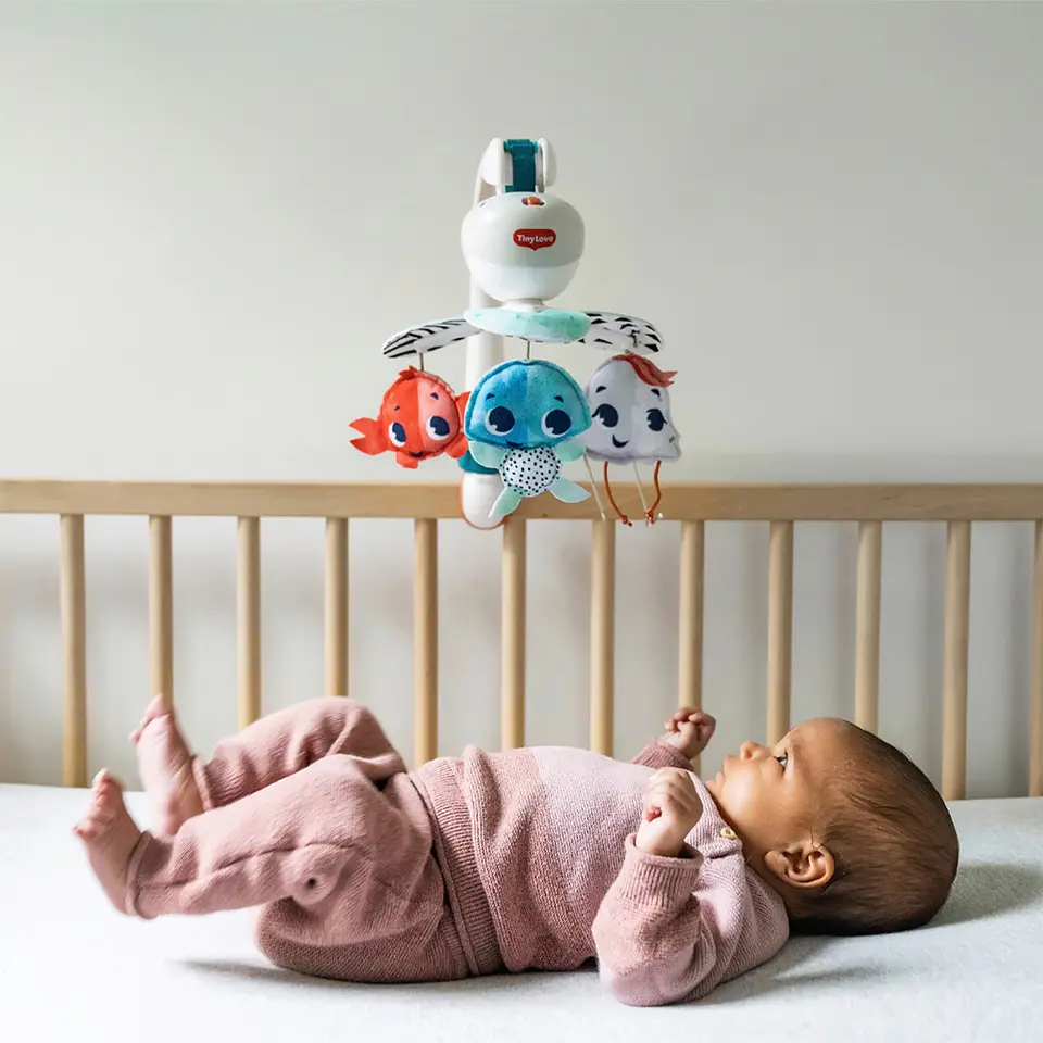 Movil Take Along Atesora El Ocean Tiny Love 3 en 1 7