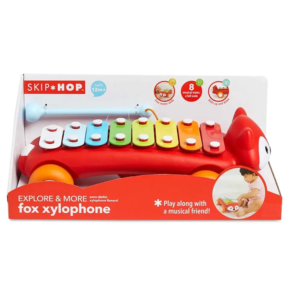 Xilófono Zorrito Skip Hop Infantil 8 Notas 1
