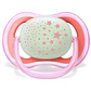 2 Chupetes Avent Nocturno 6-18m Rosado SCF376/22 - Miniatura 3