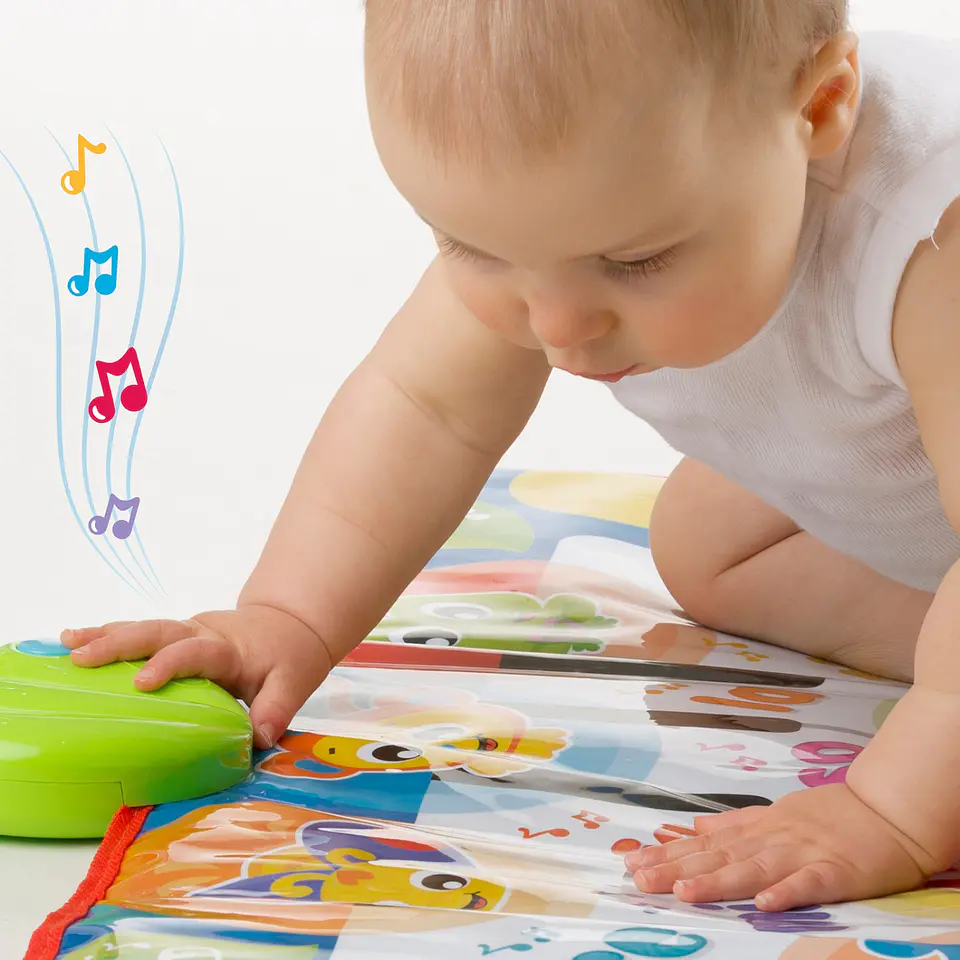 Alfombra Piano Musical Jumbo Jungle Playgro 6
