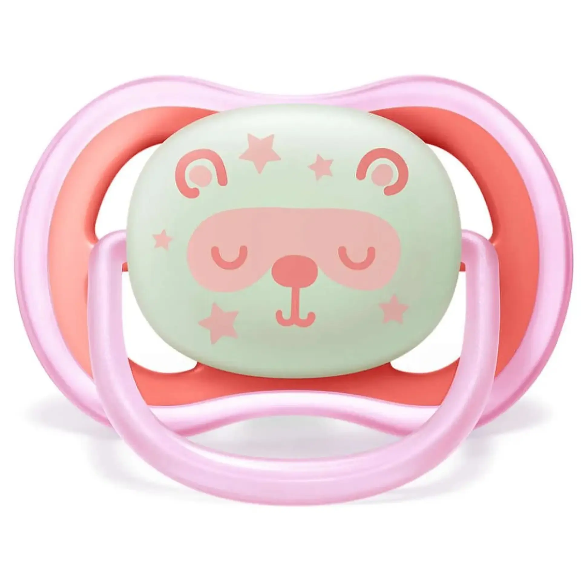 2 Chupetes Avent Nocturno 6-18m Rosado SCF376/22 4