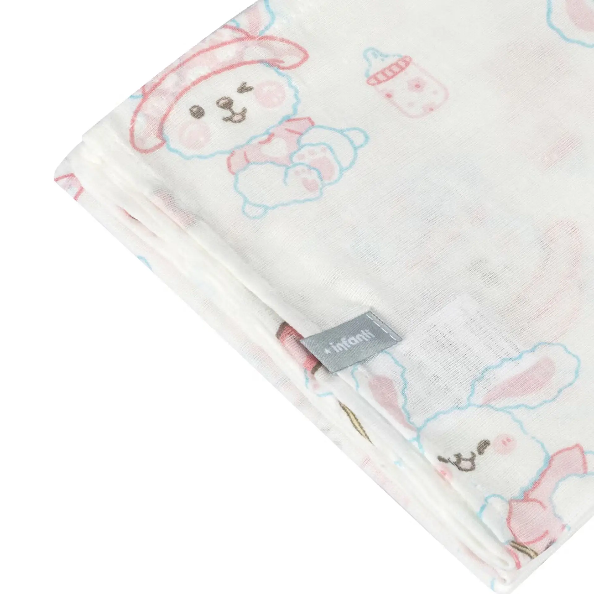Pack 3 Tutos Infanti Rosado 75x75cm 2