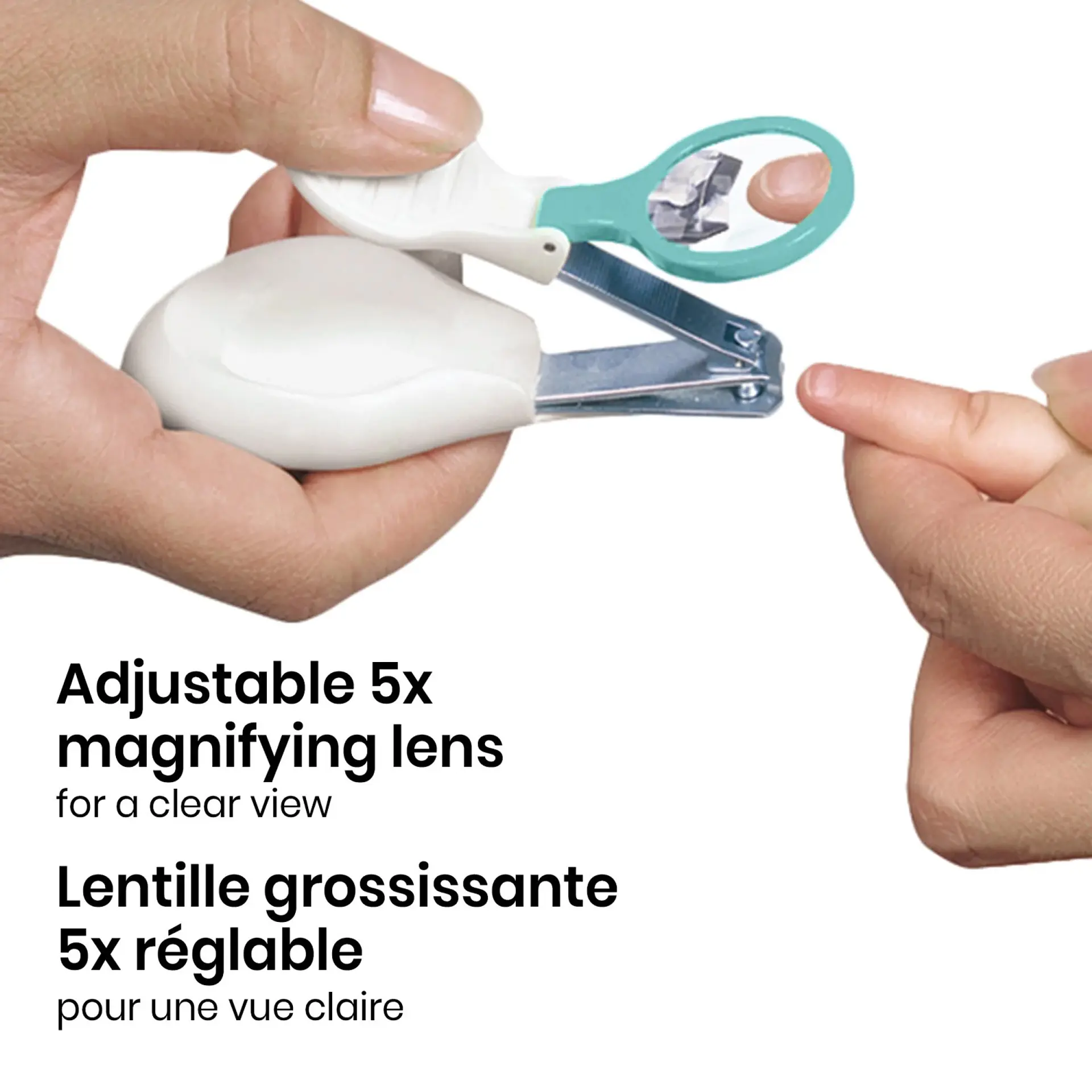 Cortaúñas Con Lupa Para Bebe Safety 1ST Clear View. 3