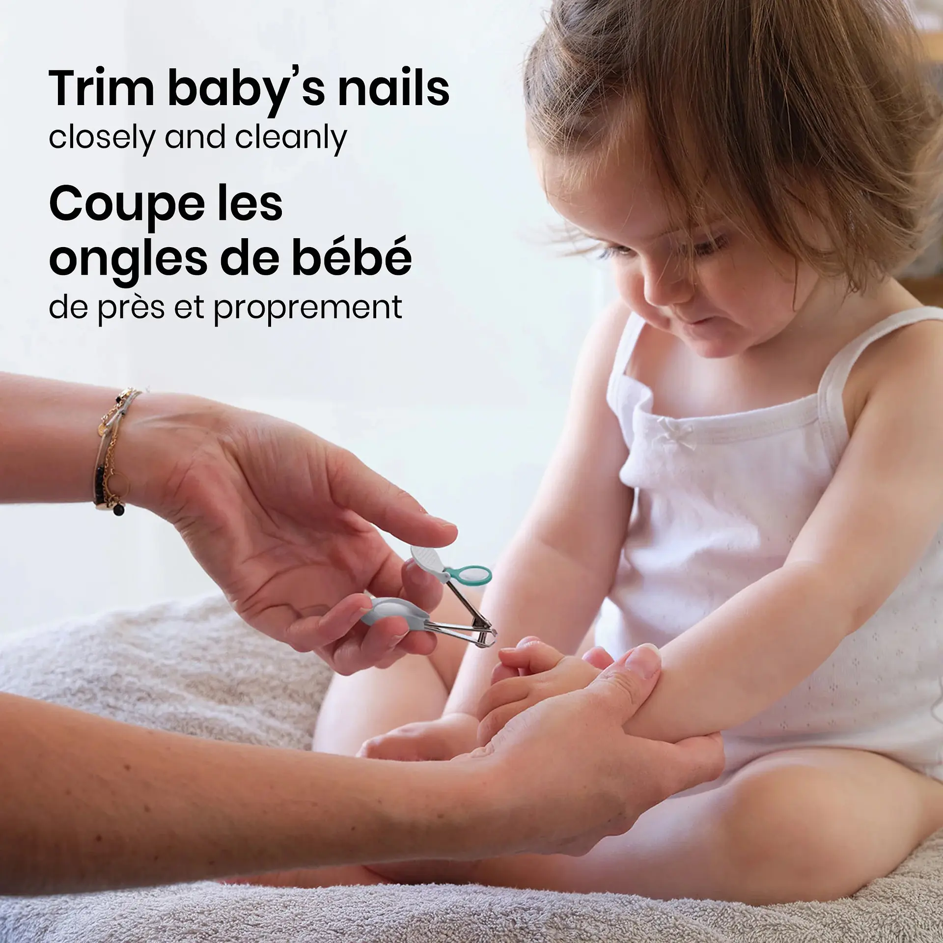 Cortaúñas Con Lupa Para Bebe Safety 1ST Clear View. 5