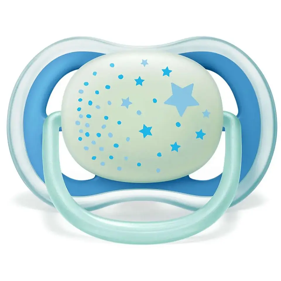 2 Chupetes Avent Nocturno 6-18m Azul SCF376/21 5