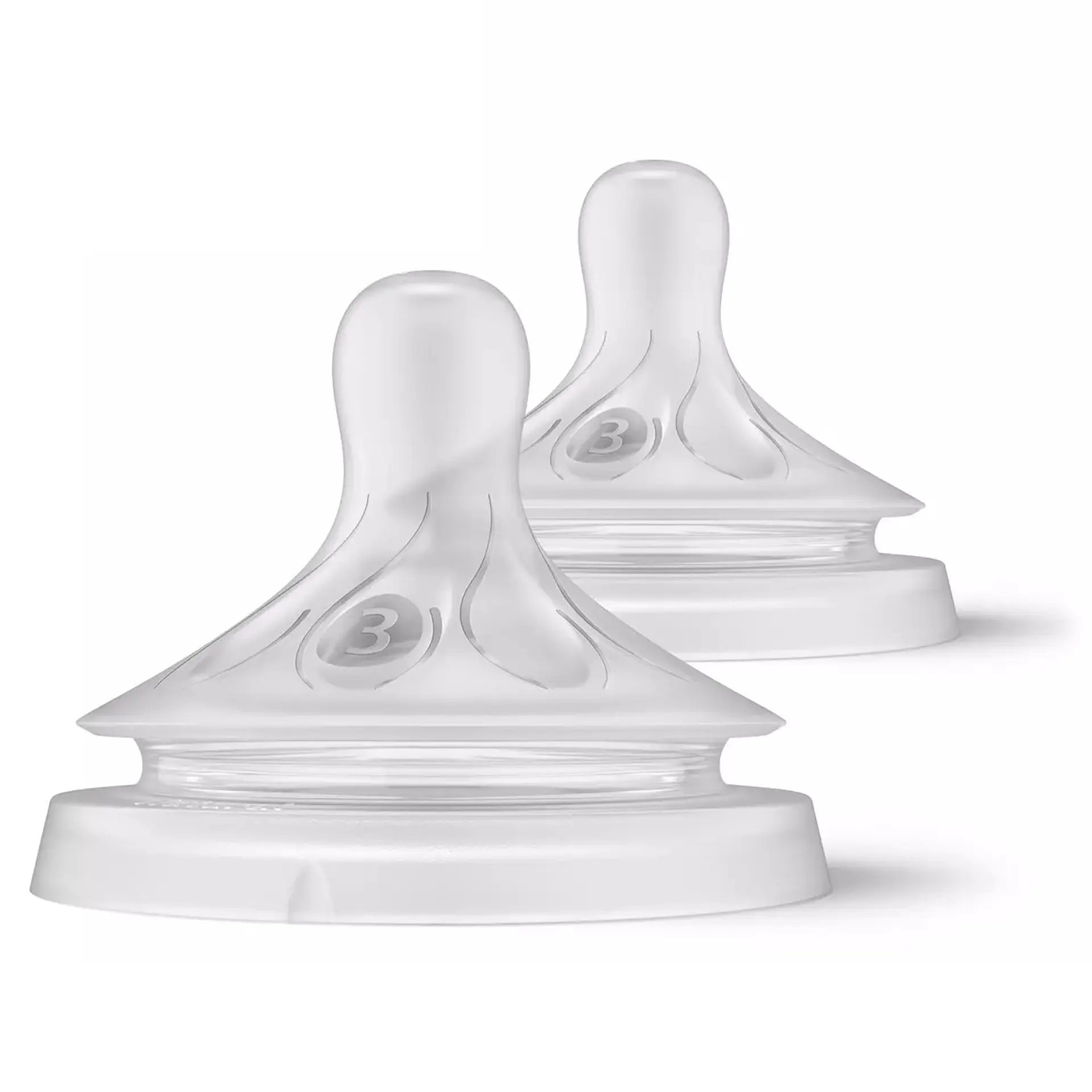 Pack 2 Tetinas Natural 3.0 Avent Flujo Medio 1m+ 1